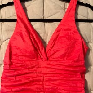 Nicole Miller rouched cocktail dress